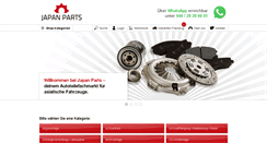 Desktop Screenshot of japan-parts.de